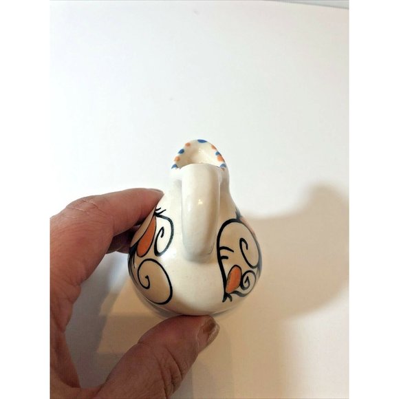 Vintage Glazed Pottery Vase of the Sarawak Tribe Malaysia 2.5" H - Picture 5 of 8